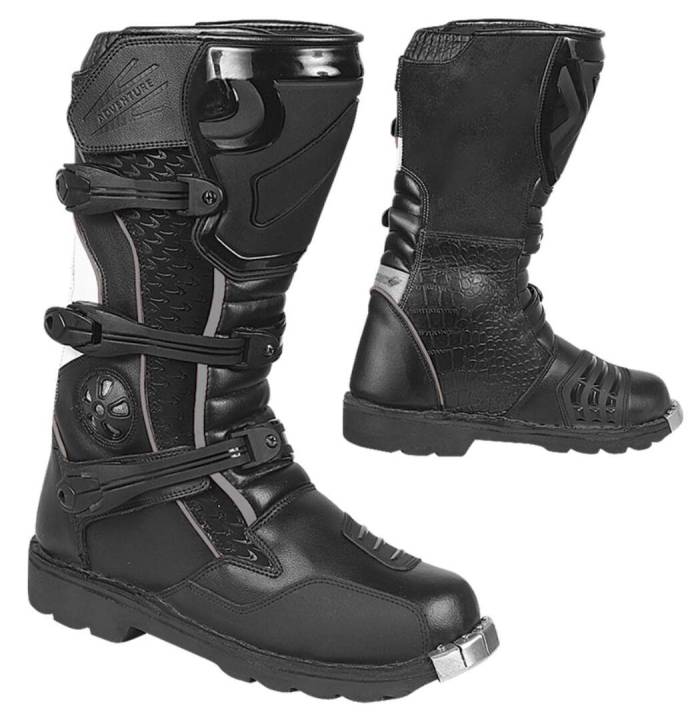 Мотоботы HIZER (Хайзер) AT - 6090 black (р. 42)