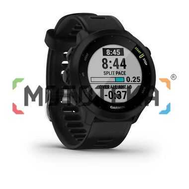 Спортивные часы Garmin (Гармин) Forerunner 55 GPS, Black (010-02562-10)