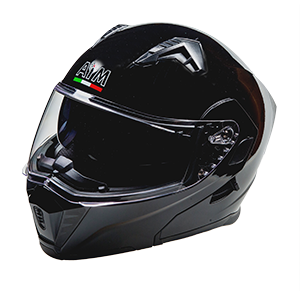 Шлем мото модуляр AiM (Аим) JK906 Black Glossy XXXL