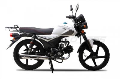 Мопед ROCKOT (Рокот) ALPHA TOURIST M - 11 Lite белый глянцевый