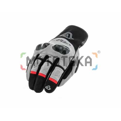 Мотоперчатки Acerbis (Асербис) CE ADVENTURE Black/Grey L