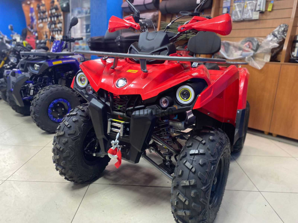 Квадроцикл Motax (Мотакс) ATV Grizlik 200 Ultra красный (машинокомплект) | Мототека