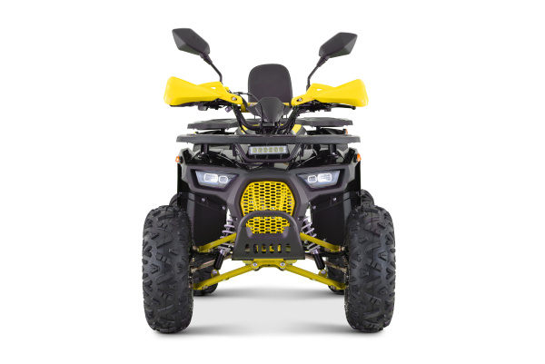Квадроцикл подростковый FXMOTO (ФХМото) PIKE 150 жёлтый (машинокомплект) | Мототека