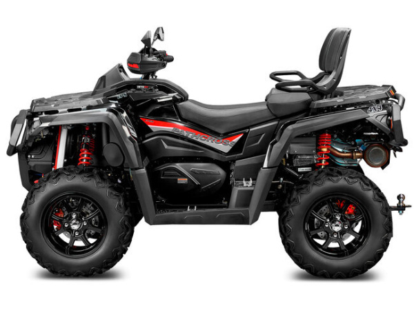 Квадроцикл AODES (Аодес) Pathcross ATV650L EPS LCD двухместный черный с ПСМ | Мототека