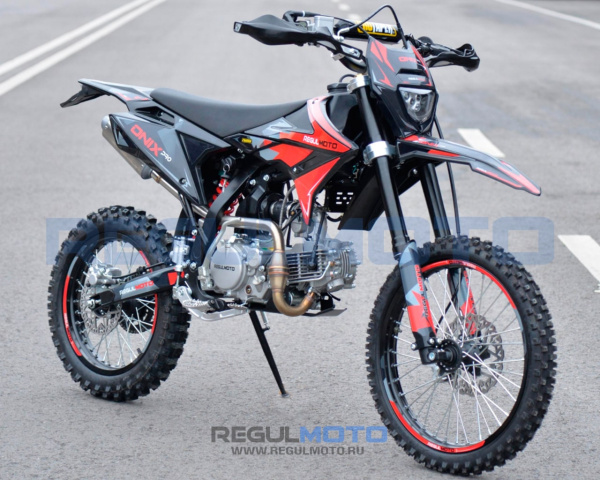 Питбайк Regulmoto (Регулмото) ONIX PRO черный/красный | Мототека