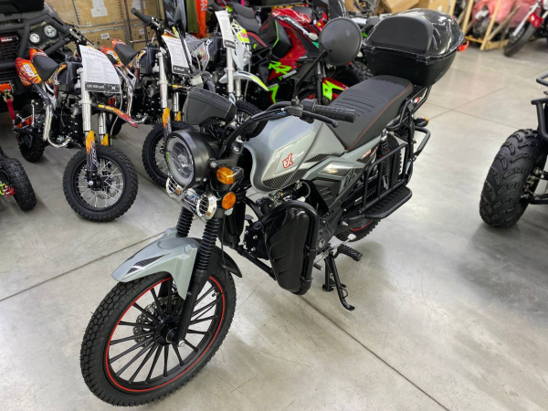 Мопед FXMOTO (ФХМото) FX MC - 50 MAX серый | Мототека