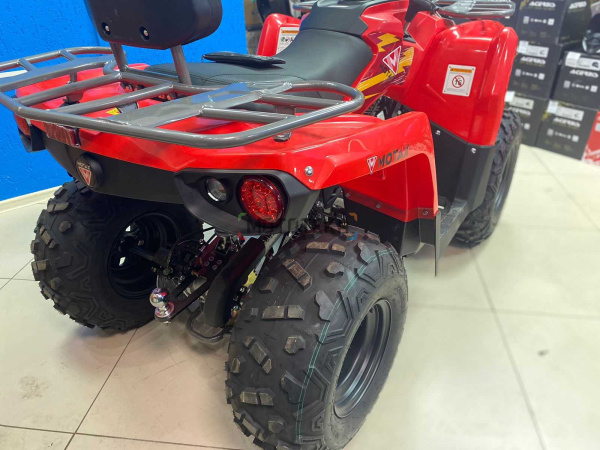 Квадроцикл Motax (Мотакс) ATV Grizlik 200 Ultra красный (машинокомплект) | Мототека