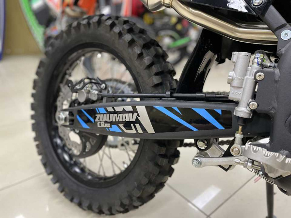 Мотоцикл кроссовый / эндуро Zuumav (Зуумав) K7 CR300NC синий | Мототека