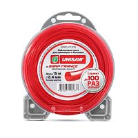 Леска триммерная 2.4мм 15м круглая Unisaw (Юнисо)