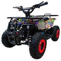 Электроквадроцикл детский Motax (Мотакс) GRIZLIK MINI E1000 жёлтый камуфляж (машинокомплект)