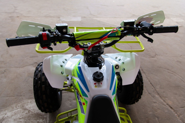 Квадроцикл детский BSE (БСЕ) XT - 1 LIME (050) (машинокомплект) | Мототека