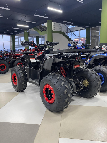 Квадроцикл детский Zuumav (Зуумав) HUNTER New 125 К2 красный (машинокомплект) | Мототека