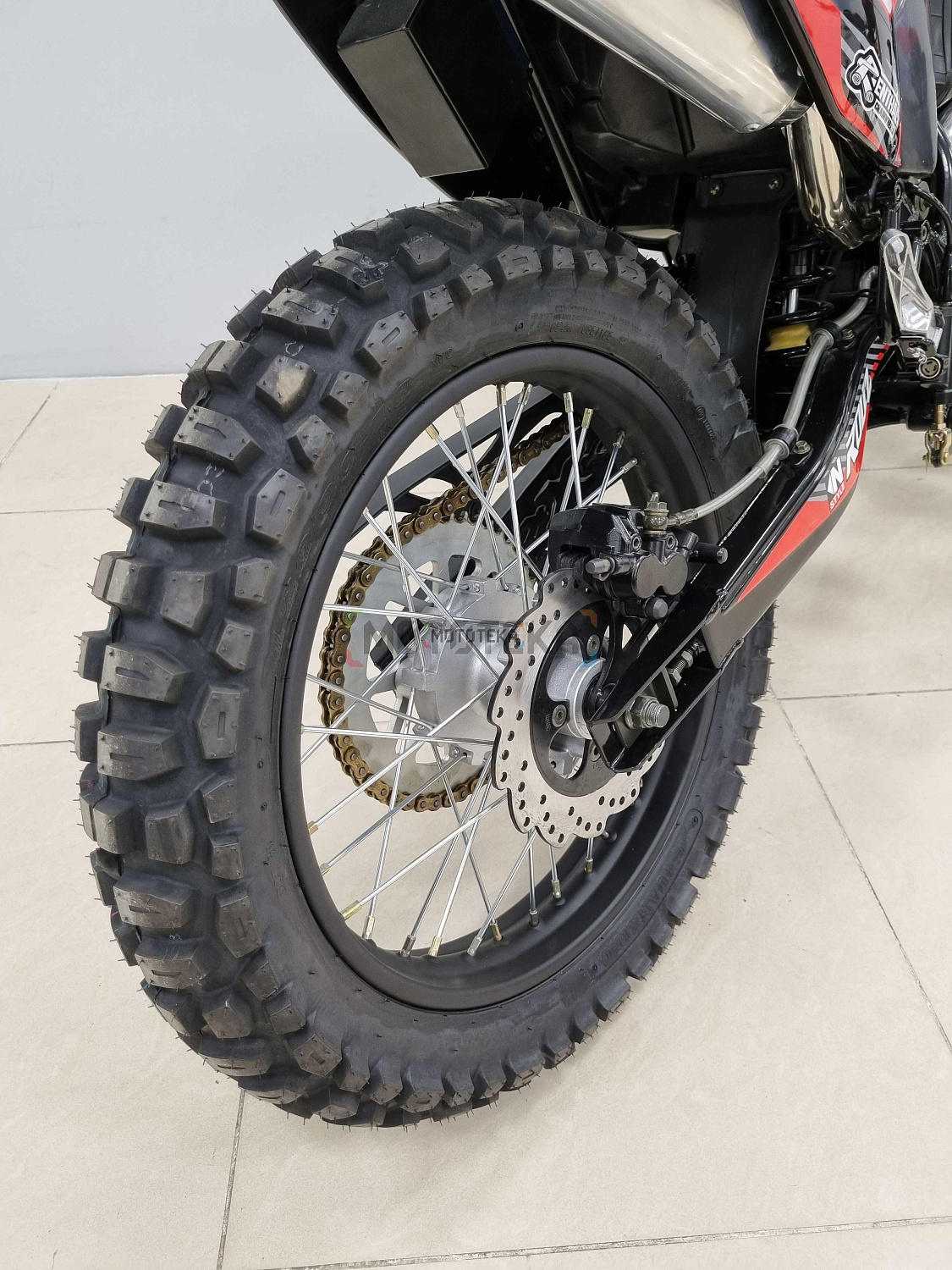 Мотоцикл кроссовый / эндуро ROLIZ (Ролиз) SPORT - 003 RRC (ZS172FMM-5 Big Bore) красный/чёрный с ПТС