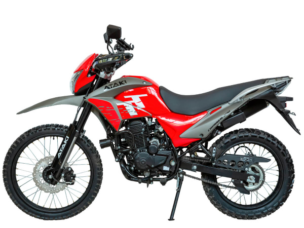 Мотоцикл дорожный ATAKI (Атаки) CROSSER 300 (4T PR300) 21/18 (2024 г.) красный c ПТС | Мототека
