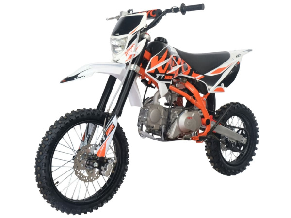 Питбайк KAYO (Кайо) BASIC TT125EA 17/14 KRZ (п/автомат. эл. стартер 2022 г.) | Мототека