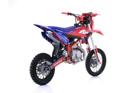 Питбайк Apollo (Аполло) TRACKER 125 LE 14/12 красный/синий - купить с доставкой, по выгодной цене в интернет-магазине Мототека